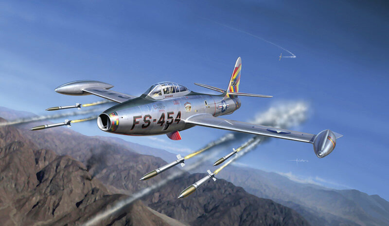 Italeri 1321 1:72 US F-84G Thunderjet