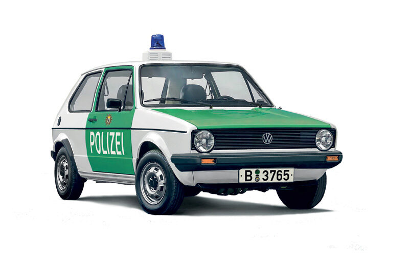 Italeri 3666 VW Golf Mk.I POLIZEI