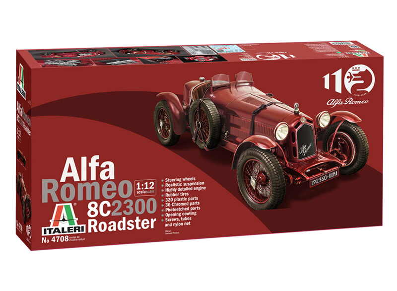 Italeri 4708 Alfa Romeo 8C/2300 1931-33