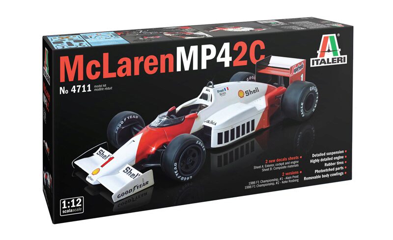 Italeri 4711 Mc Laren MP4/2C Prost / Rosberg