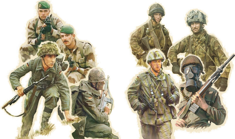 Italeri 6191 Nato troops (1980s)
