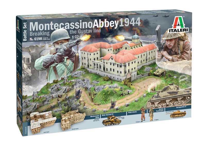 Italeri 6198 Montecassino 1944 GUSTAV Line Battle