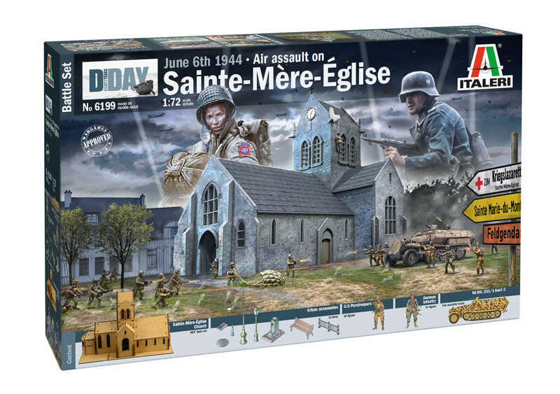 Italeri 6199 Battle of Normandy St.-Mère-Église
