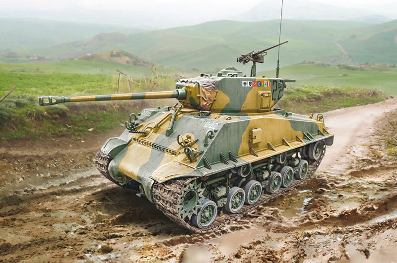 Italeri 6586 US M4A3E8 Sherman Korea Krieg