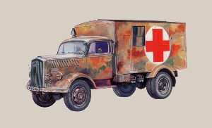 Italeri 7055 Kfz.305 Ambulance