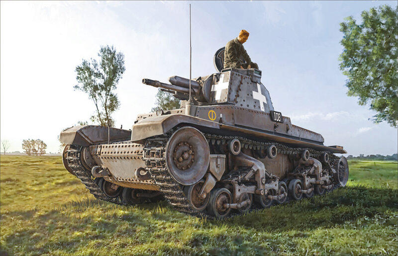 Italeri 7084 Ger. Panzerkampfwagen 35 (t)