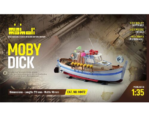Mini mamoli 21872 Moby Dick Bausatz 1:35