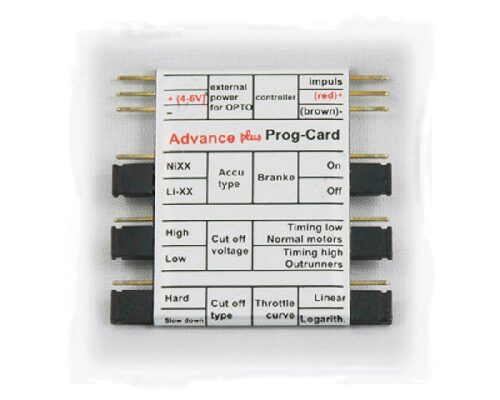Krick 67044 Programmierkarte für ESC 67043 Brushless Fahrtregler 60A