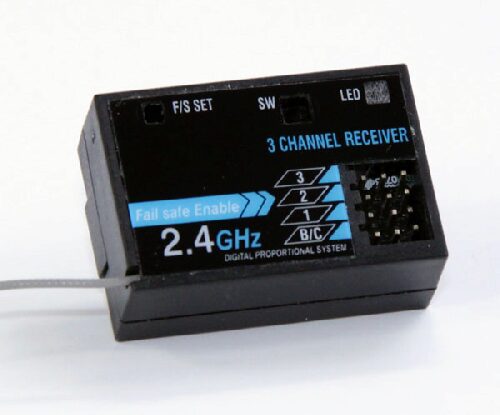 Himoto 79086 Himoto Empfänger 2.4 GHz  3 Kanal blau