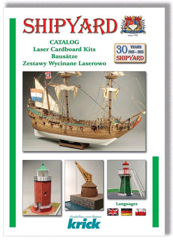 Shipyard 92230 SHIPYARD Katalog Karton Lasercut Bausätze