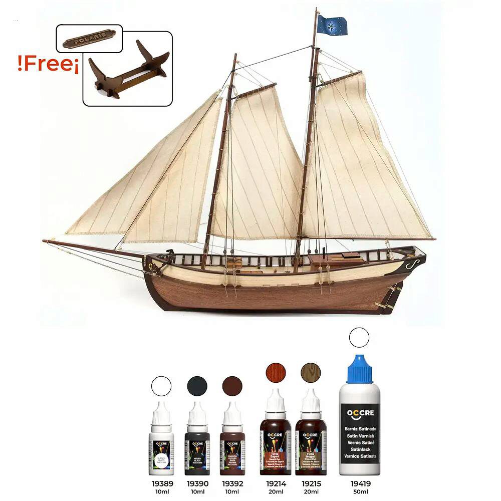 OCCRE oc12007P Polaris Bausatz 1:50 mit Farbset