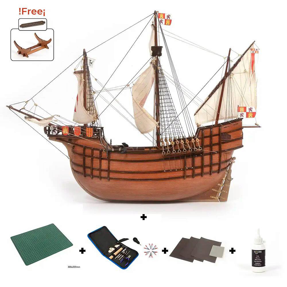 OCCRE oc12010S Santa Maria inkl. Starterpack Standmodellbausatz 1:50