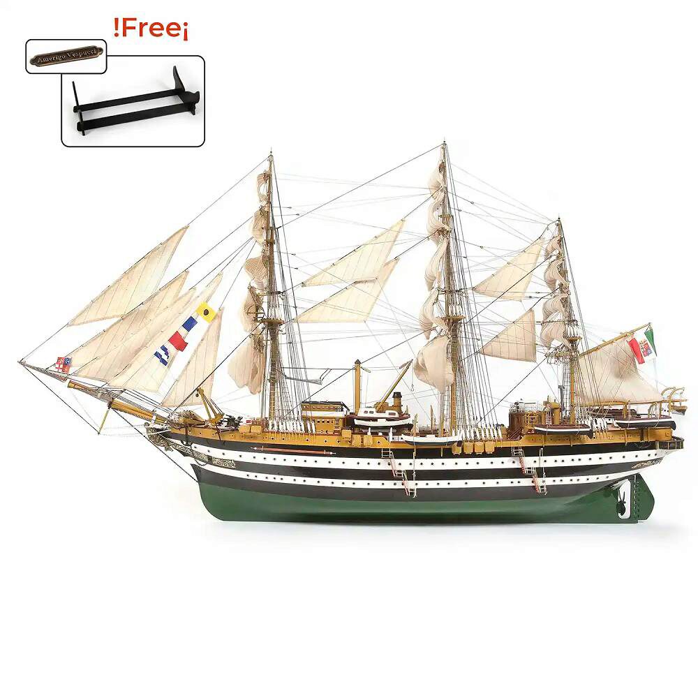 OCCRE oc15006 Amerigo Vespucci  Standmodellbausatz 1:100 mit Segelsatz