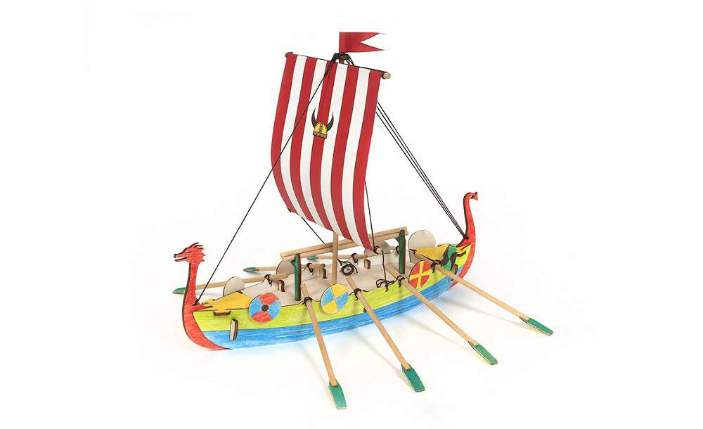 OCCRE oc20001 Vikinger Boot Bausatz für Kinder
