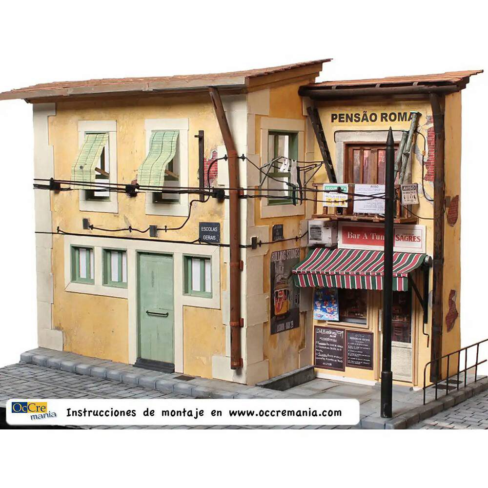 OCCRE oc53005D Lissabon Diorama Bausatz 1:24