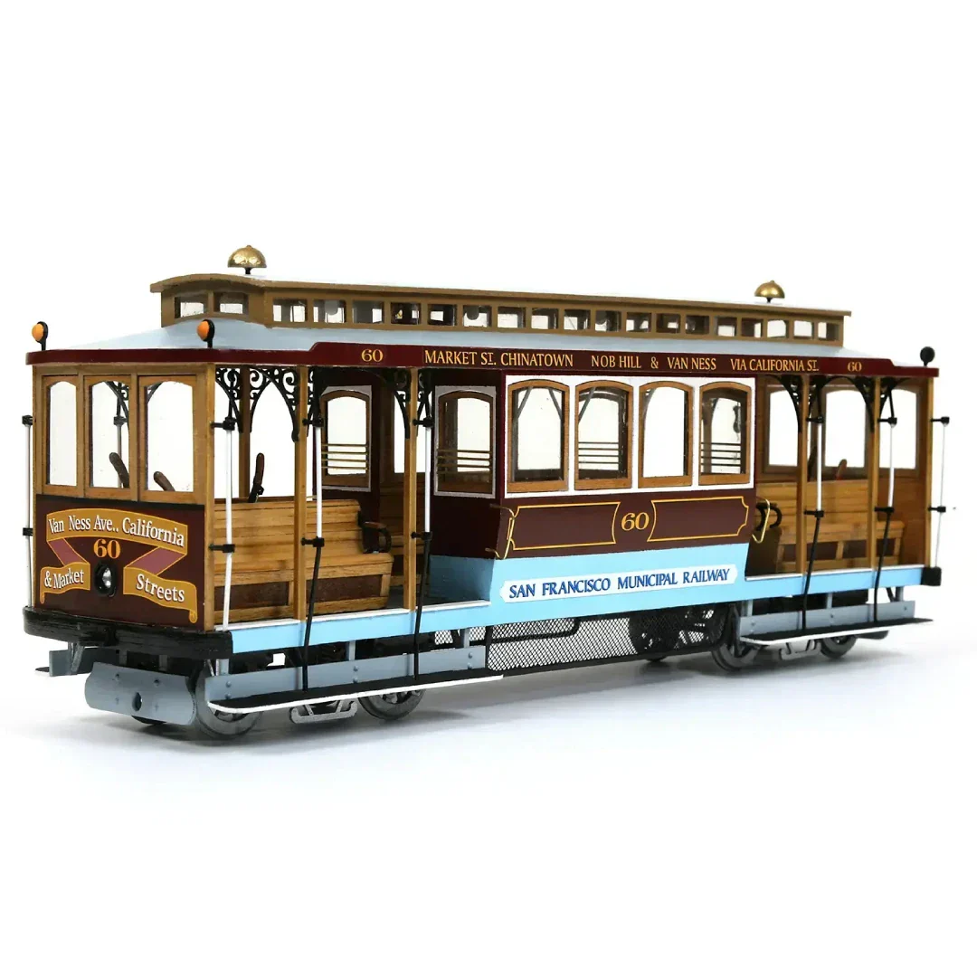 OCCRE oc53007 San Francisco Cable Car Standmodellbausatz 1:24