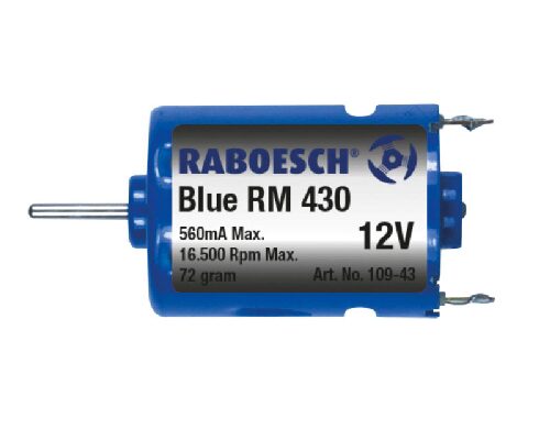 Raboesch rb109-43 Elektromotor Blue RM-430 12V