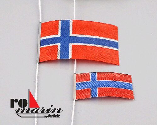 RoMarin ro1365 Flagge Norwegen 2 Stück