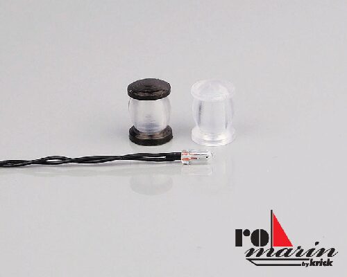 RoMarin ro1646 Rundumlampe 7,5x9 mm transparent (VE2)