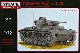 ATTACK 72874 Pz.Kpfw III Ausf. J early, L/42