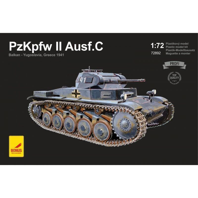 ATTACK 72892 Pz. Kpfw. II Ausf. C Balkan-Yugoslavia