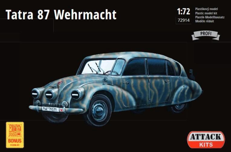 ATTACK 72914 Tatra 87 Wehrmacht Version 1/72
