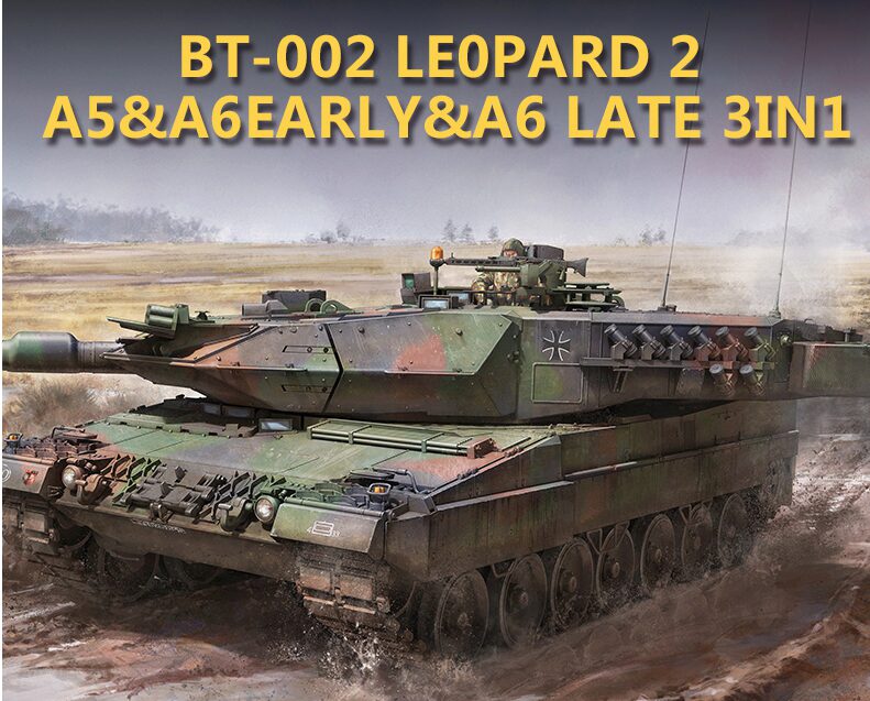 Border Model BT-002 LEOPARD 2 A5/A6/EARLY A6 3-in-1