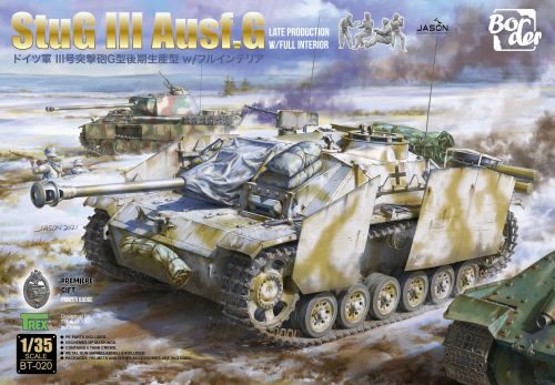 Border Model BT-020 StuG III Ausf.G with full Interior and Figures