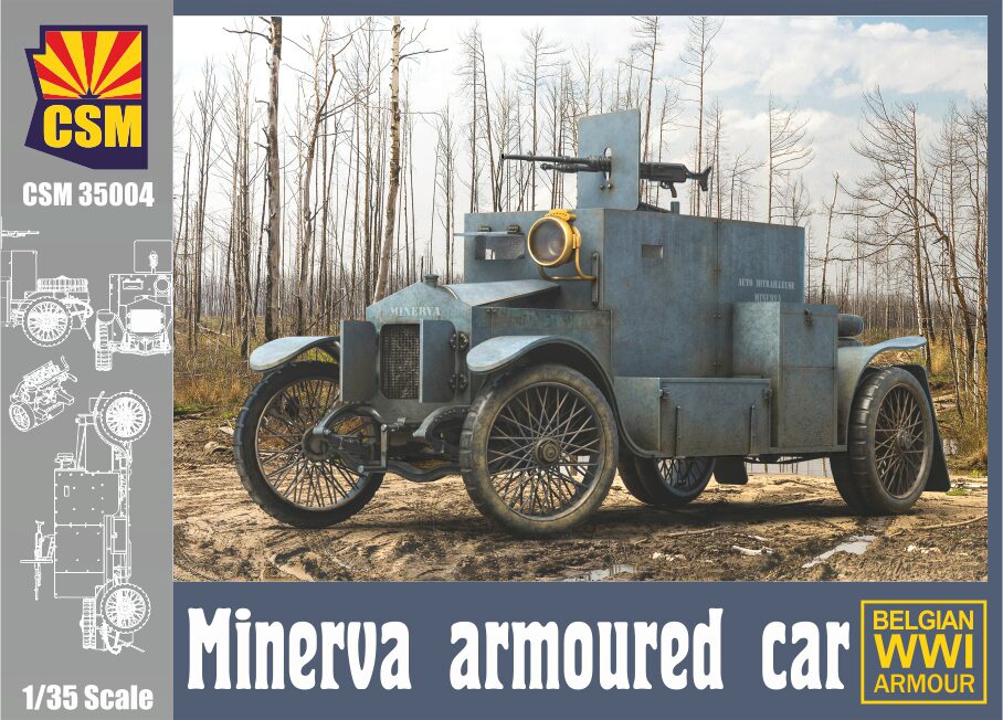 Copper State Models 35004 Minerva Armoured car