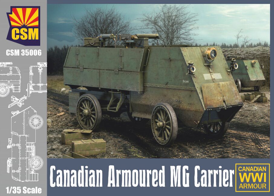 Copper State Models 35006 Canadian Armoured MG Carrier