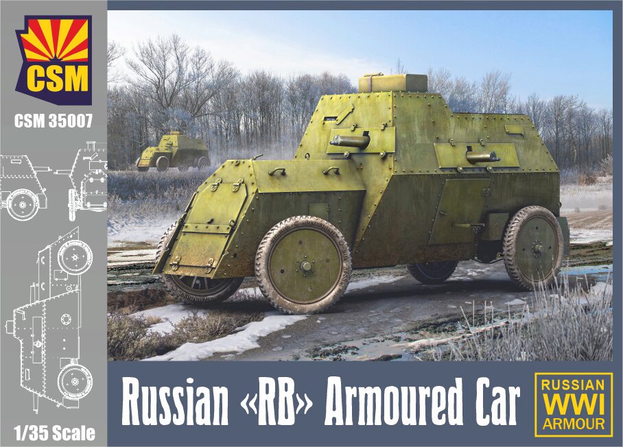 Copper State Models 35007 Russian "RB" Armoured Car