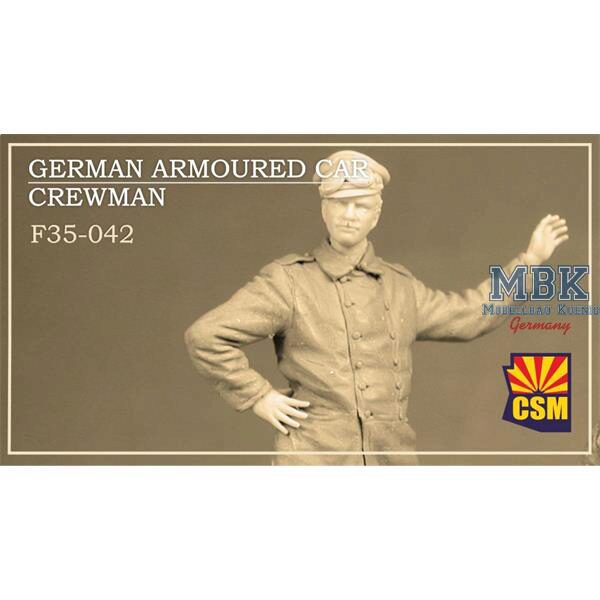 Copper State Models F35042 German armoured car crewman
