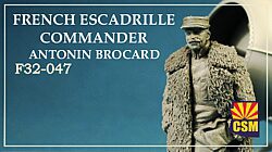 Copper State Models F32047 French Escadrille commander Antonin Brocard