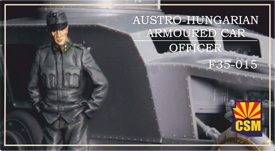 Copper State Models F35015 Austro-Hungarian Armoured Car Officer