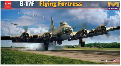 HK Models 01E29 B-17F Flying Fortress