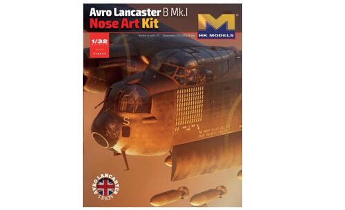 HK Models 01E033 Avro Lancaster B Mk.I Nose Art Kit