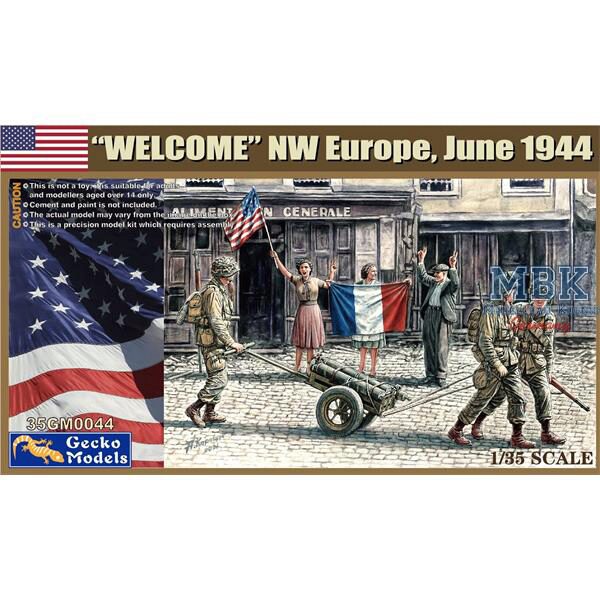 Gecko Models 35GM0044  WELCOME  NW Europe, June 1944