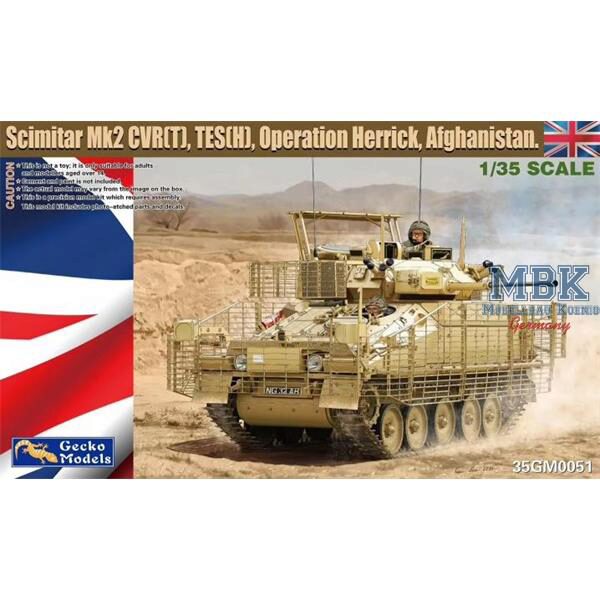Gecko Models 35GM0051 CVR (T) Scimitar Mk2 TES (H) Operation Herrick