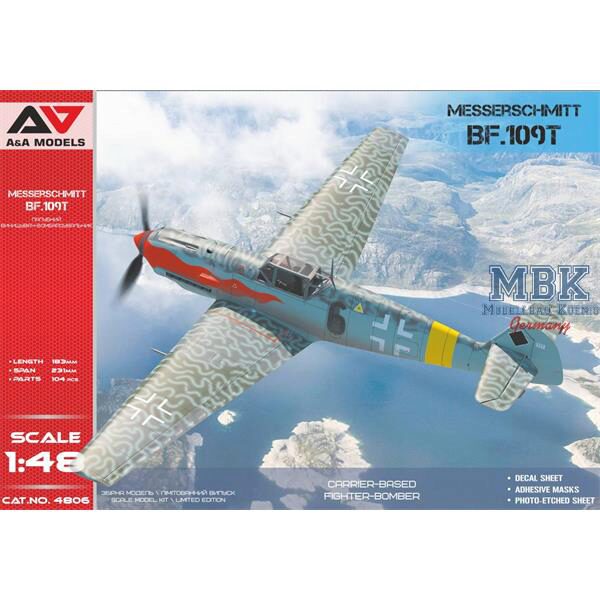 A&A Models AAM4806 Messerschmitt Bf-109T