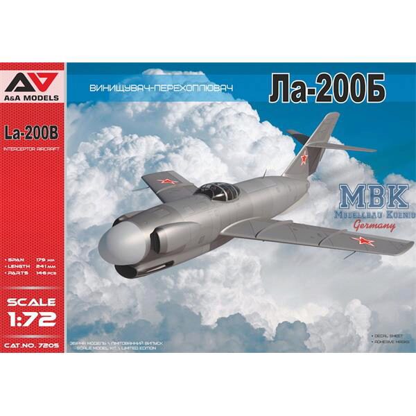 A&A Models AAM7205 Lavochkin La-200B All-weather experimental fighter