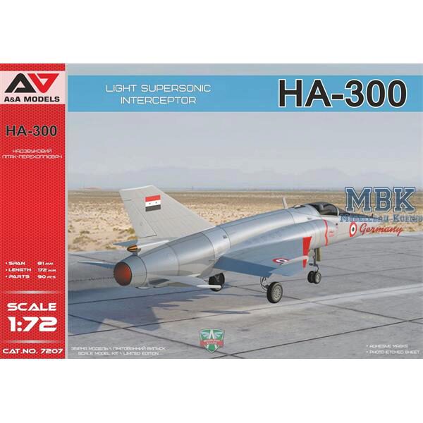 A&A Models AAM7207 Helwan HA-300 Light interceptor