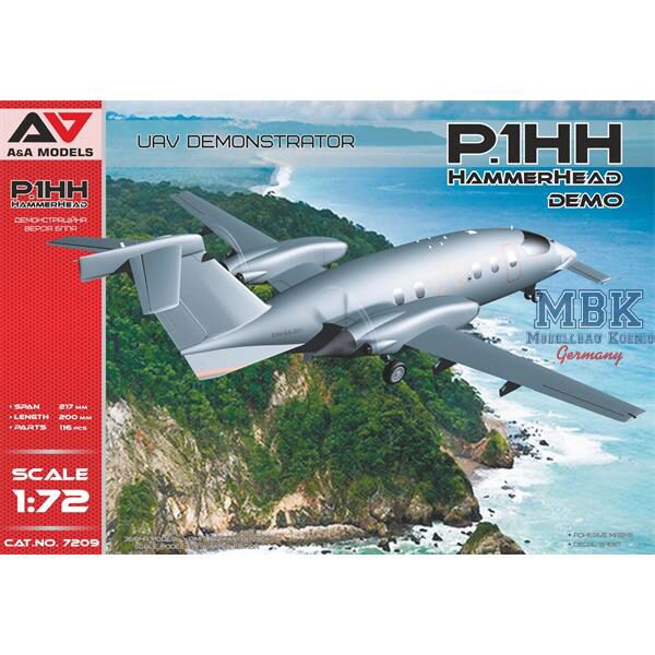 A&A Models AAM7209 P.1HH Hammerhead (Demo) UAV