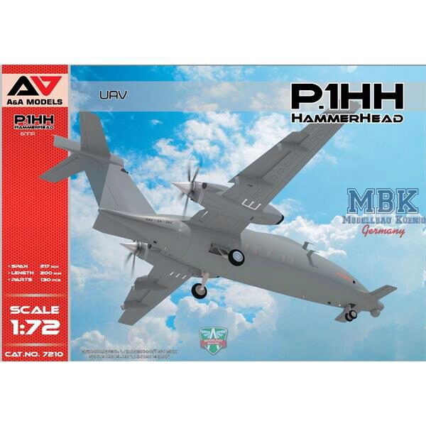 A&A Models AAM7210 P.1HH Hammerhead (2nd flying prototype) UAV
