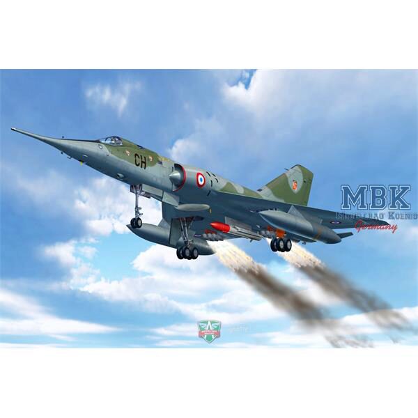 A&A Models AAM7221 Mirage IVP with ASMP nuclear missile