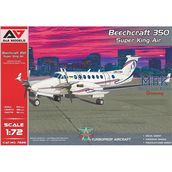 A&A Models AAM7226 Beechcraft 350  Super King Air 