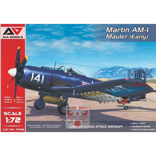 A&A Models AAM7238 AM-1  Mauler  attack aircraft ( Early version)