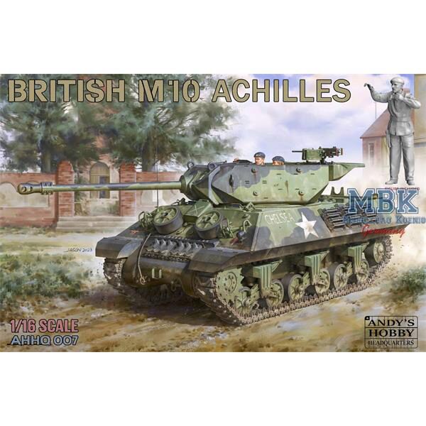 ANDYS HHQ AHHQ-007 British M10  Achilles  IIc Tank Destroyer (1:16)