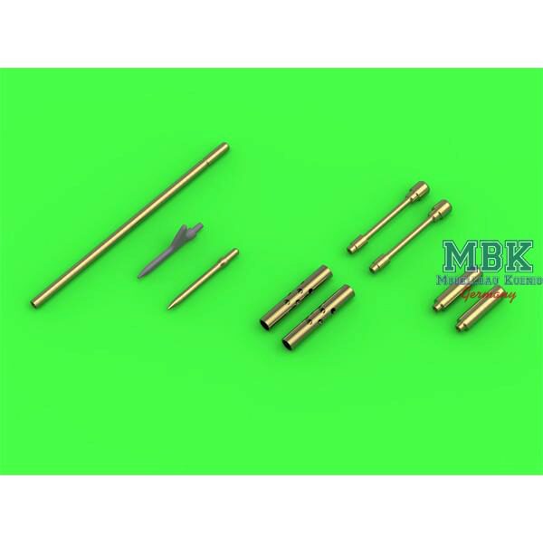 Master AM-48-169 F4F-3 Wildcat LATE .50 barrels + pitot