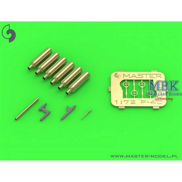 Master AM-72-124 Curtiss P-40 E - N - details set