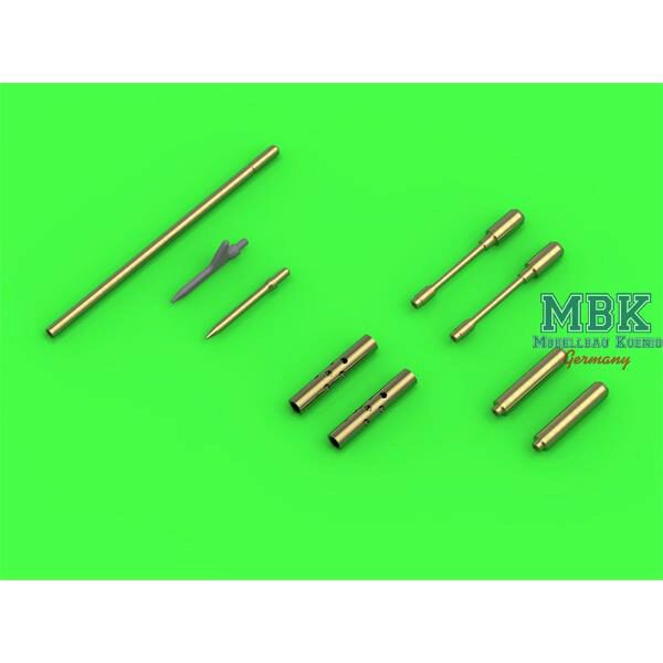 Master AM-72-155 F4F-3 Wildcat LATE .50 barrels + pitot